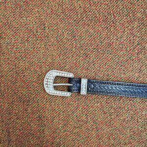 Roper Leather Bedazzled Belt